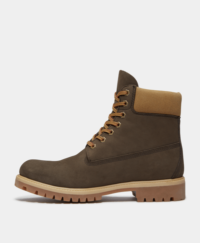 Botas Premium 6 Inch Impermeables Waterproof Para Hombre, Café