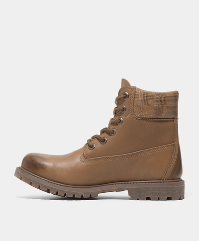 Botas Premium 6 Inch Impermeables Waterproof Para Mujer, Café