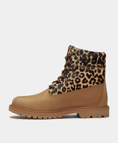 Botas Premium 6 Inch Para Mujer, Beige