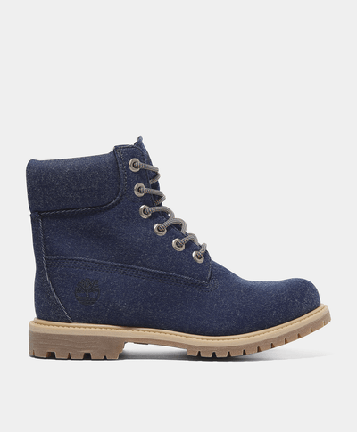 Botas Premium 6 Inch Para Mujer, Azul