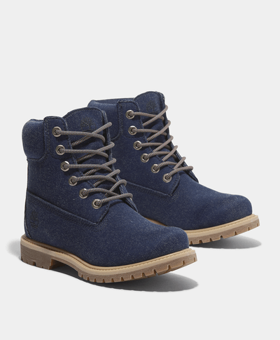 Botas Premium 6 Inch Para Mujer, Azul