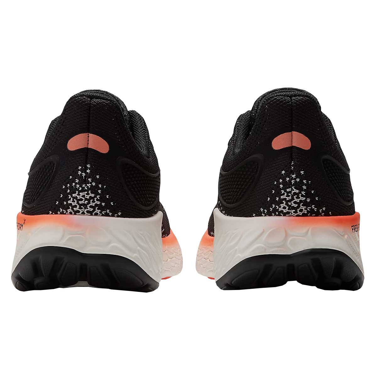 Tenis New Balance 1080 V12 Negro Naranja Mujer