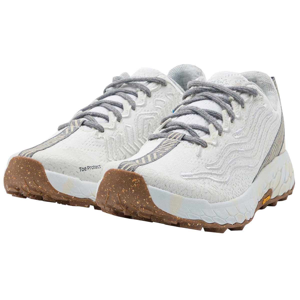 Tenis New Balance HIERRO V7 Trail Running Blanco Mujer