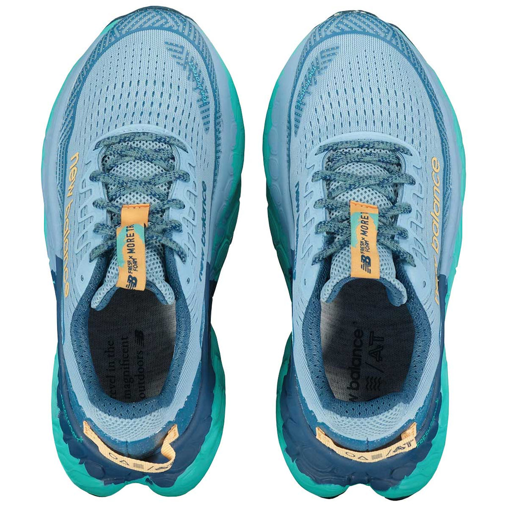 Tenis New Balance MORE TRAIL V3 Trail Running Azul Aqua Mujer