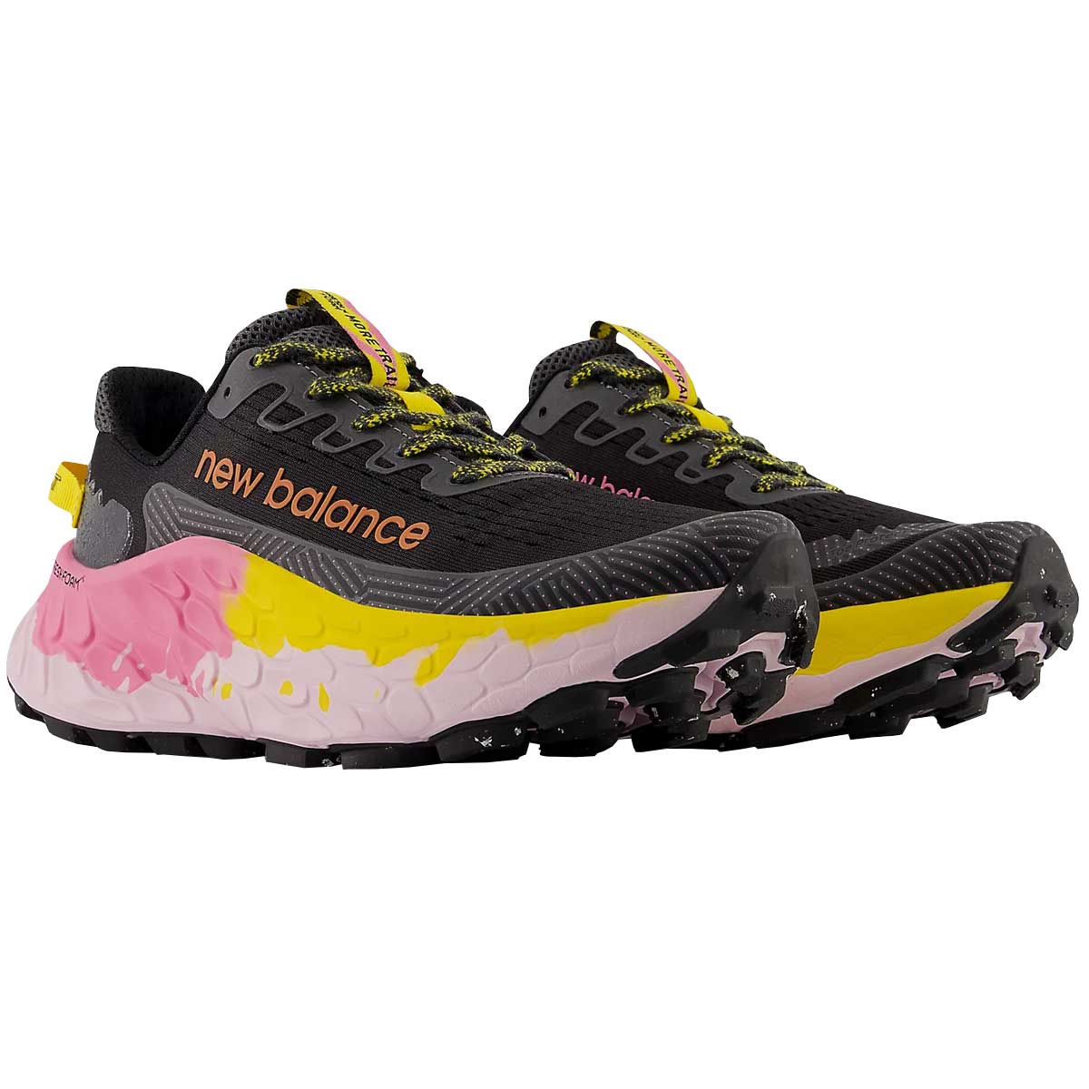 Tenis New Balance MORE TRAIL V3 Trail Running Negro Rosa Mujer