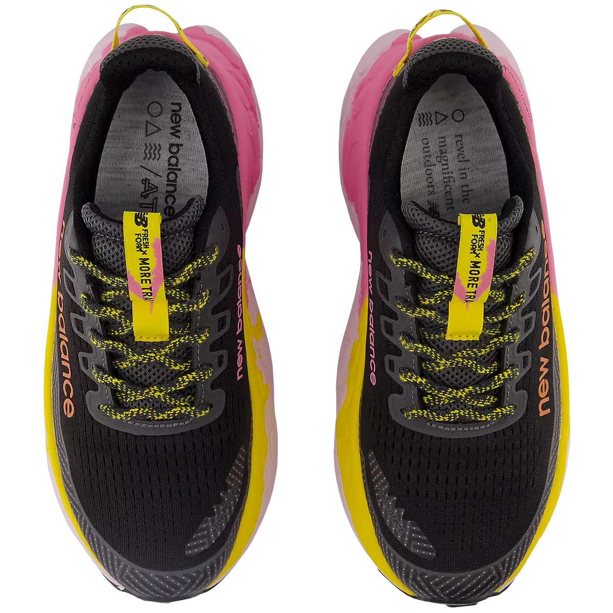 Tenis New Balance MORE TRAIL V3 Trail Running Negro Rosa Mujer